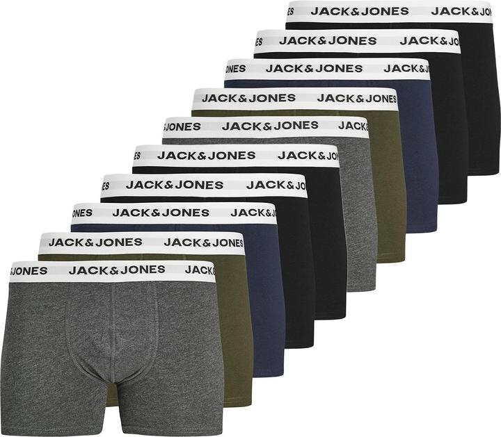 Jack & Jones 10er Pack Basic Retro Short / Pant (S, 10er Pack)