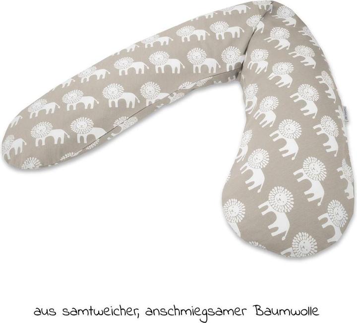 Actual product image Theraline Nursing pillow "The Original" with polyester hollow fibre filling incl. cover 190 cm (190 cm)