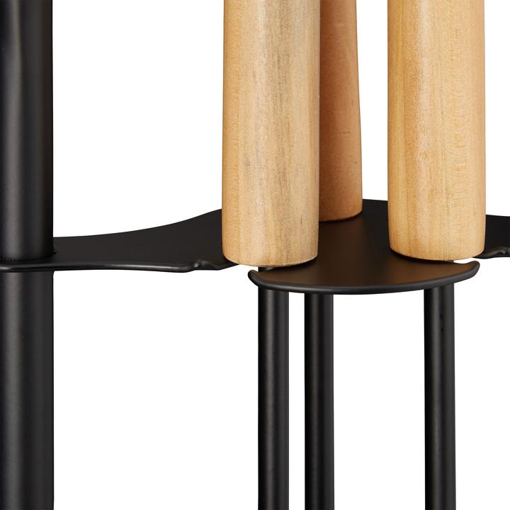 Actual product image Relaxdays Modern Fireplace Set (20 x 20 x 68.5 cm)