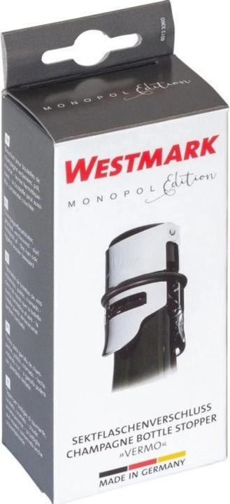 Actual product image Westmark Champagne bottle capper "Vermo", chrome-plated, 6.5x4x4 cm (Wine stopper)