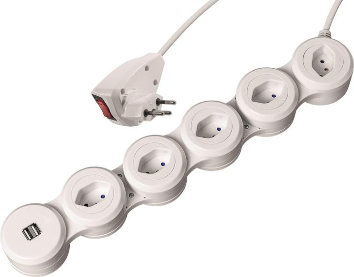Produktbild Steffen Snake (5 x, Typ 13, USB-A, 2 m)
