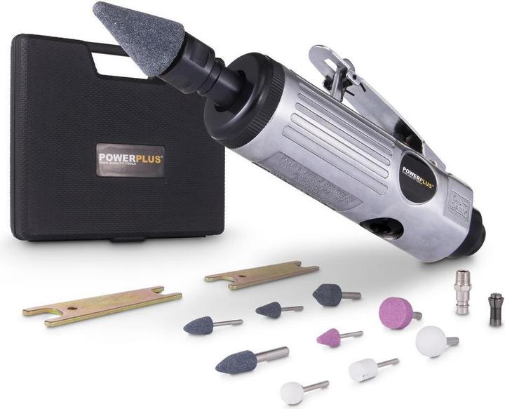 Produktbild Powerplus Geradschleifer Pneumatisch 566L/min (Geradschleifer)