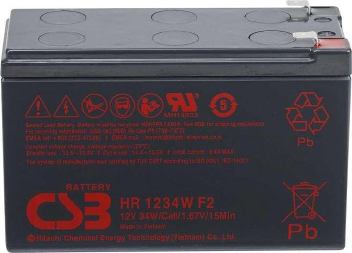 Produktbild CSB Battery BleiAkku HR 1234W (12 V, 8400 mAh)