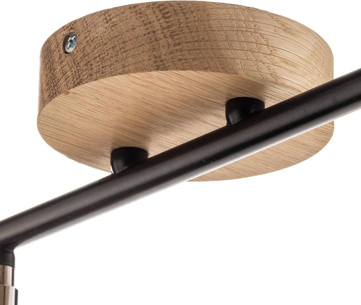 Produktbild Envostar Merlo Deckenlampe Eiche geölt, 4-flammig (E27)