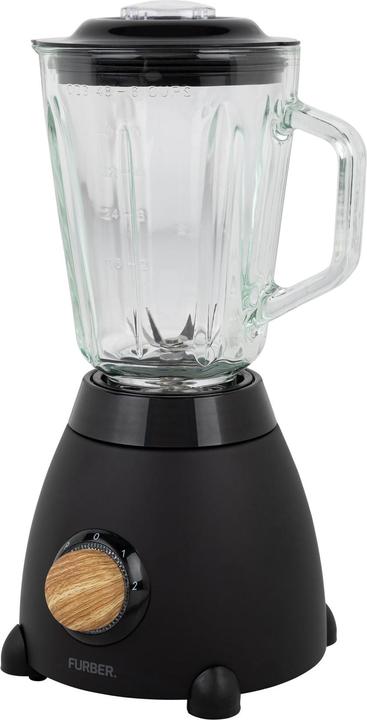 Produktbild Furber Wasserkocher, Standmixer und Toaster Set, Schwarz matt