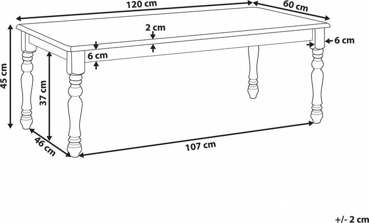 Actual product image Beliani Kokomo (60 x 45 x 45 cm)