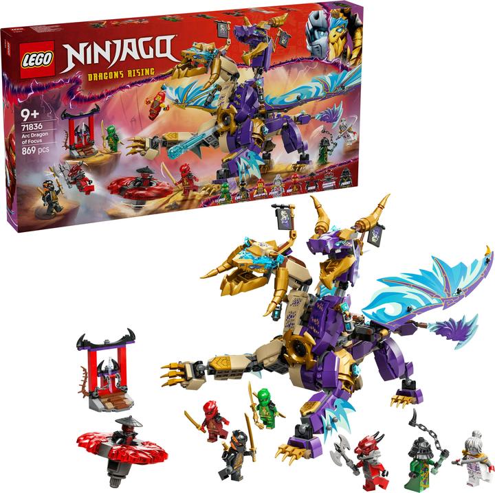 Actual product image LEGO Lichtbogendrache (71836, LEGO Ninjago)