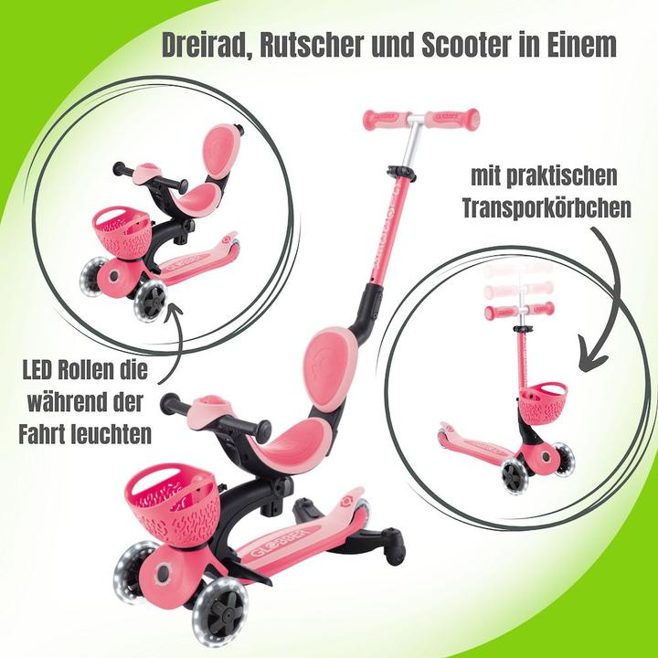 Produktbild Globber Go-Up Baby 360 Lights 3-in-1 Kinderfahrzeug