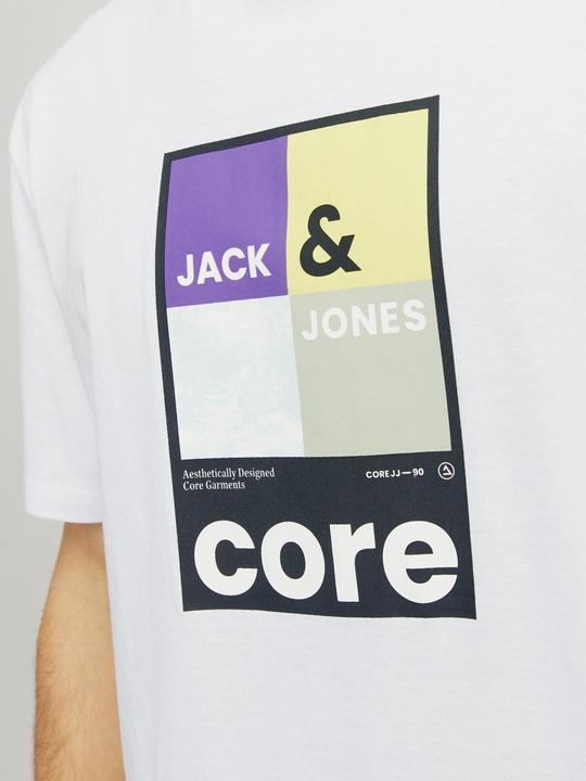 Actual product image Jack & Jones Printed round neck T-shirt T-shirt (S)