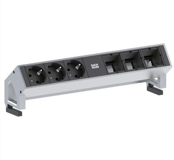 Image du produit Bachmann Cordon d'extension DESK 2 (3 x, CEE 7/3, 0.20 m)