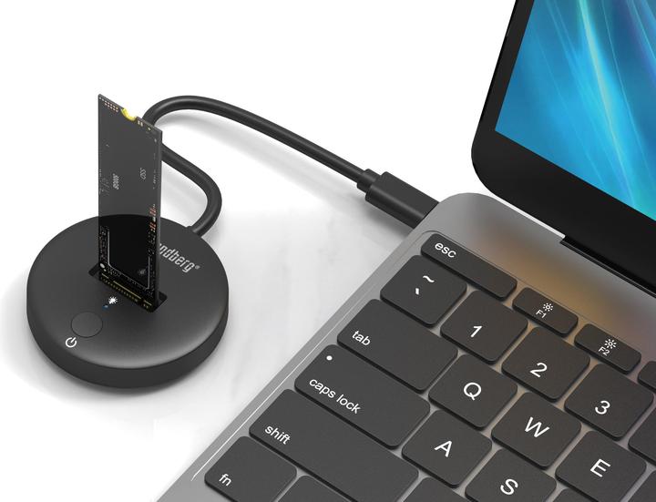 Image du produit Sandberg Station d'accueil USB 3.2 pour M.2+NVMe SSD
