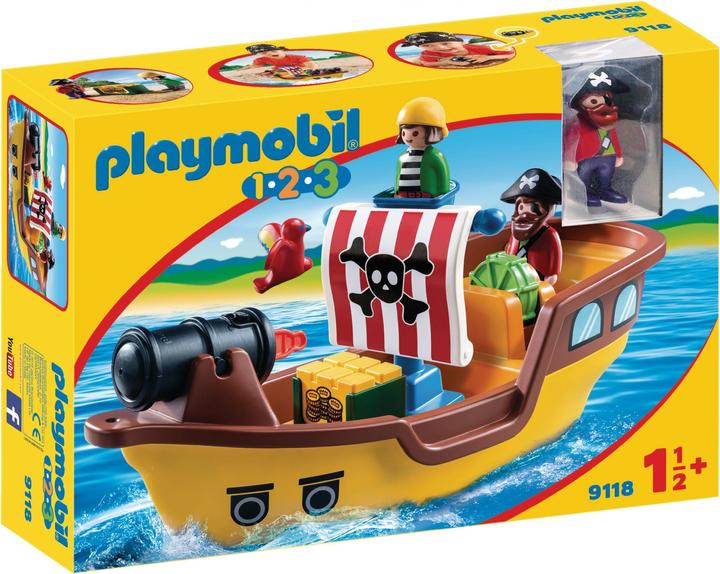 Actual product image Playmobil Pirate ship (9118)