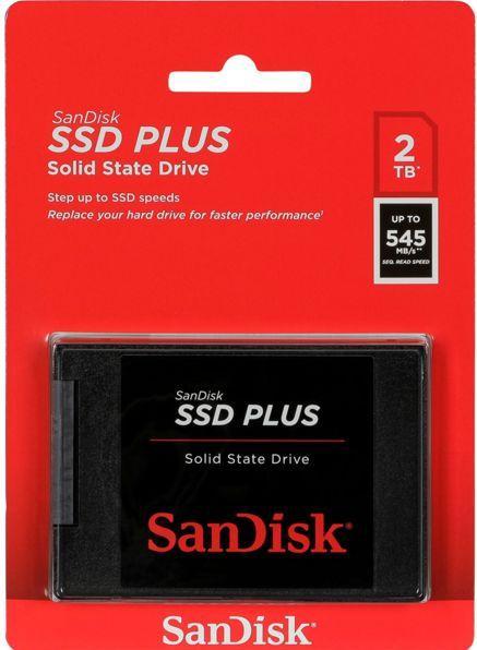 Produktbild SanDisk SSD Plus (2000 GB, 2.5")