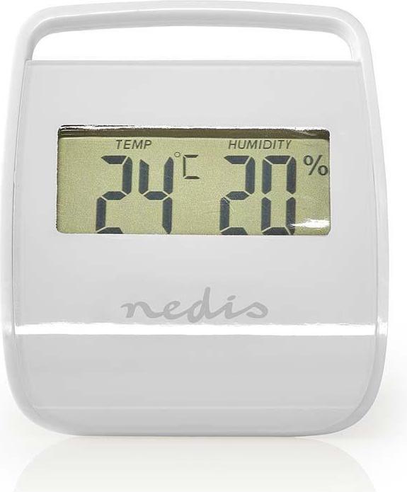 Immagine prodotto JTI Digitales Thermometer | Innenbereich | Innentemperatur | Innenluftfeuchtigkeit | Weiss