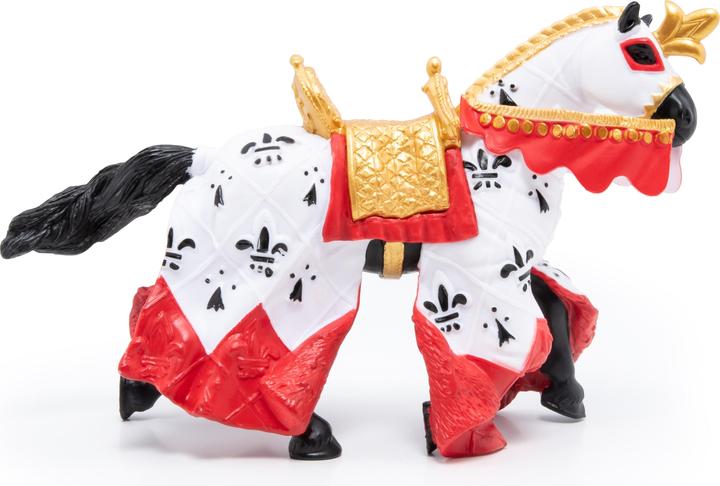 Actual product image Papo King Arthur's horse red