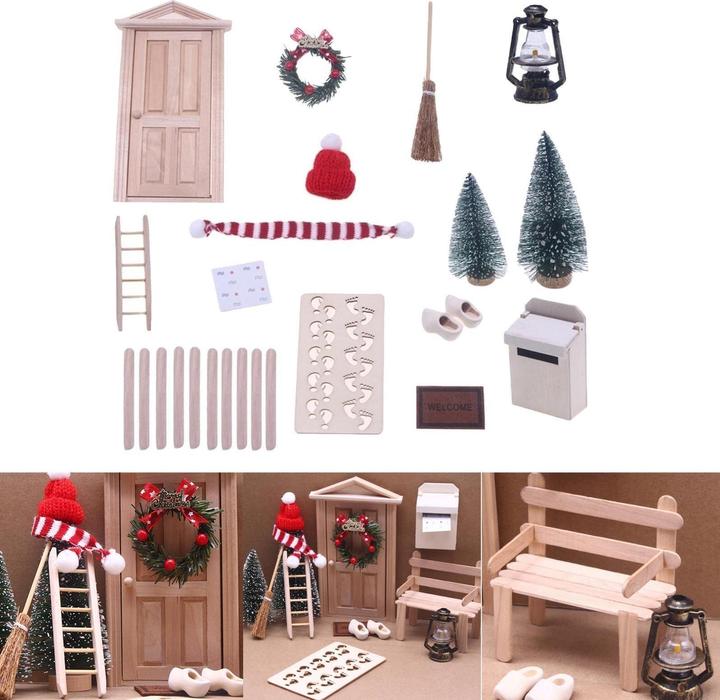 Produktbild Cbx Wichteltür, Weihnachtswichtel-Set