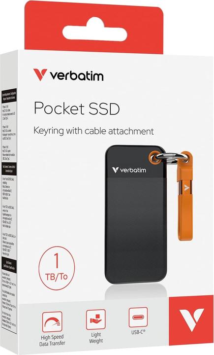 Actual product image Verbatim Pocket SSD (1000 GB)