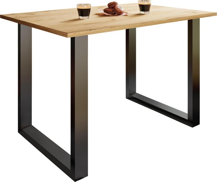 Produktbild Ebuy24 Esstisch XonaU dekor (140 x 80 x 76 cm)