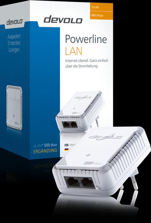 Produktbild Devolo dLAN 500 duo Erweiterung (500 Mbit/s)