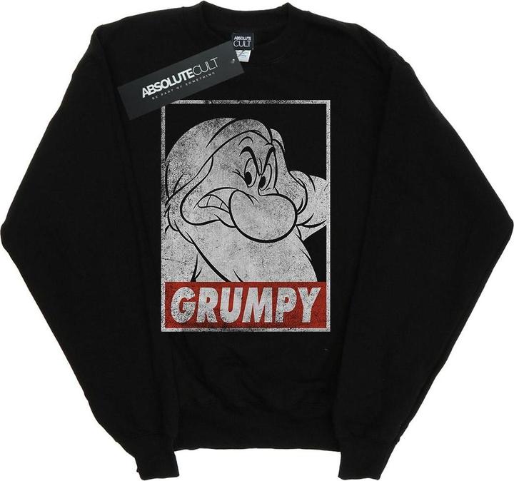 Produktbild Disney Snow White Grumpy Dwarf Poster Sweatshirt Mädchen (140, 146)