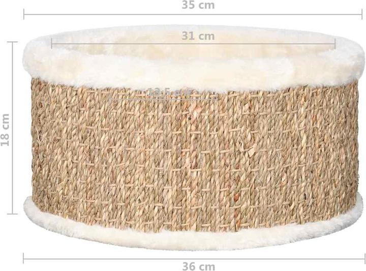 Produktbild VidaXL Katzenkorb (18 cm, Beige)
