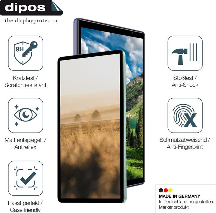 Actual product image Dipos Anti-Shock Screen Protector Matte (1 Piece, OnePlus Pad Go)