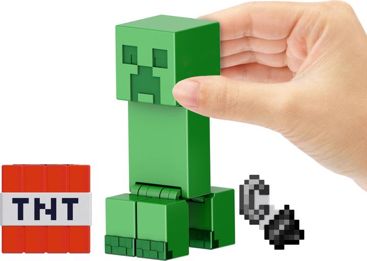 Actual product image Mattel Minecraft Creeper