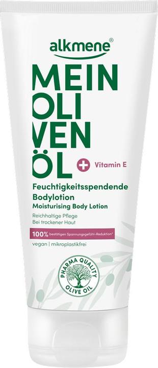 Produktbild Alkmene MEIN OLIVENÖL, Feuchtigkeitsspendende Bodylotion (Körperlotion, 200 ml)