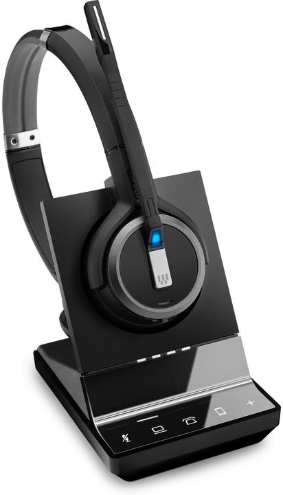 Immagine prodotto EPOS IMPACT SDW 5066 EU/UK/AUS Cuffia DECT GAP stereo per telefono fisso PC e cellulare USB Blu (Senza fili, USB-C)
