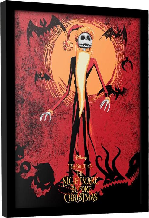 Immagine prodotto The Nightmare Before Christmas Poster Incorniciato (40 x 30 cm)