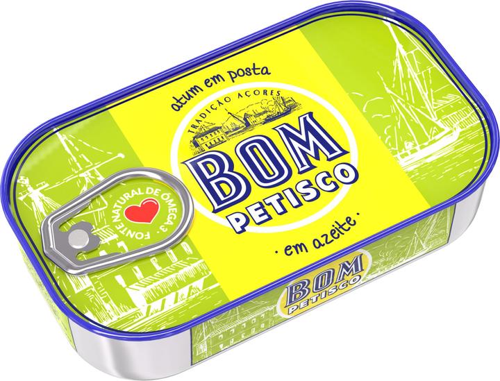 Bom Petisco Tuna Solid Olive Oil (120 g)