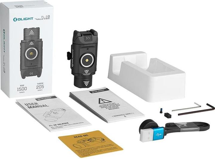 Image du produit Olight PL-3R Valkyrie Lampe pour armes (1500 lm)
