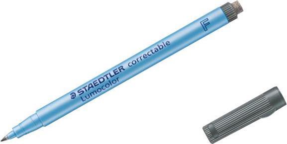 Produktbild Staedtler Folienstift Lumocolor correct F (Schwarz, 0.60 mm, 10 x)