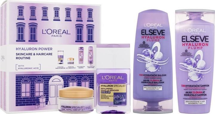Produktbild L'Oréal Paris Hyaluron Power Skincare & Haircare Routine (Gesichtspflege set)
