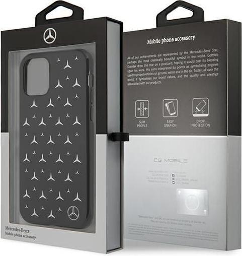 Produktbild Mercedes MEHCN61ESPBK iPhone 11 6,1" / Xr czarny/black hardcase Silver Stars Pattern (Apple iPhone 11)
