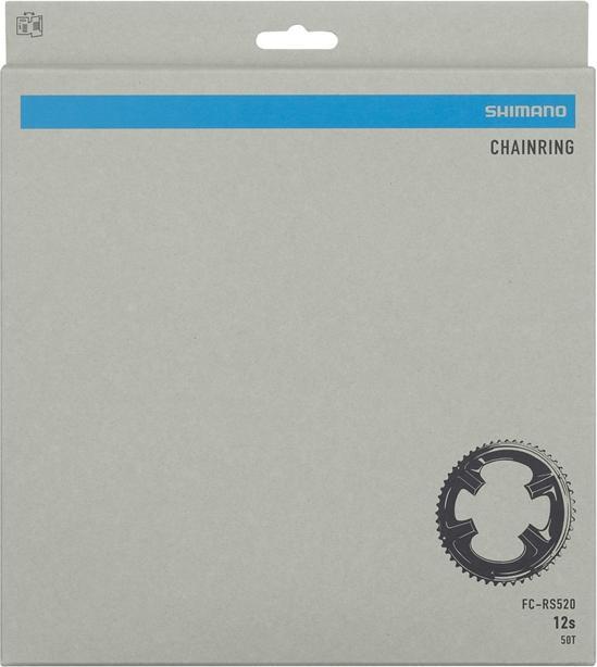 Actual product image Shimano Chainring FC-RS520 NK (Ø 110 mm, 50 teeth, 2 x 12-speed) (50)