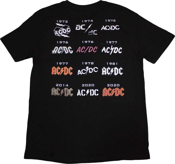 Produktbild AC/DC Logo History TShirt (L)