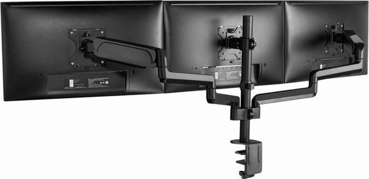 Produktbild Gembird Biurkowe ramię na 3 monitory - regulowane 17-32inch obciążenie do 7kg (Tisch, 27")