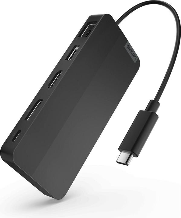 Productafbeelding Lenovo Travel Dock (USB-C, 7 Havens)