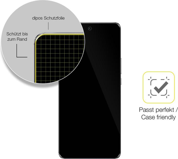Actual product image Dipos Screen Protector Full-Cover 3D (2 Piece, Honor X9)
