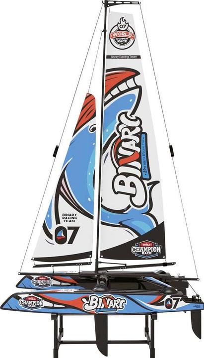 Produktbild Amewi Binary V3 - Katamaran Segelboot 40 cm, 2,4GHz