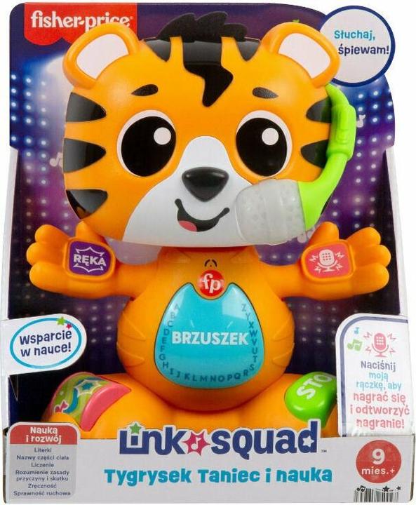Immagine prodotto Mattel Fisher-Price Link Squad Tigro che balla e impara HYL33 (Polacco)