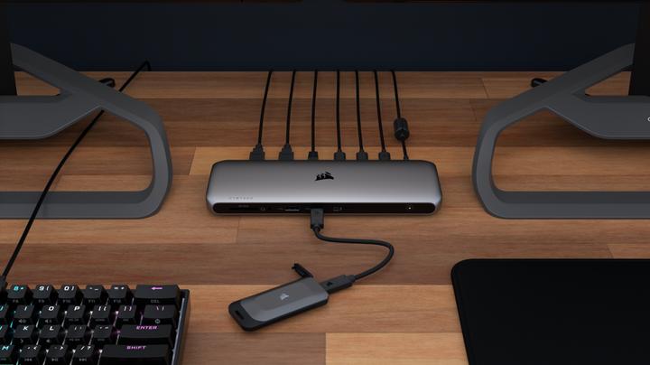 Productafbeelding Corsair EX100U 4TB draagbare USB-opslag (4000 GB)