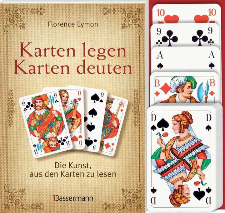 Produktbild Karten legen - Karten deuten (Set) (Deutsch, Florence Eymon, Jutta Hein, 2016)