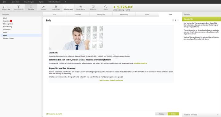 Actual product image Lexware TAXMAN 2023 For self-employed 1 licence(s) (1 User, 12 months)