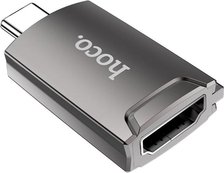 Produktbild Hoco - OTG Adapter (UA19) - USB Type-C to HDMI, Plug & Play, 4K 30Hz - Grey (USB Typ-C)