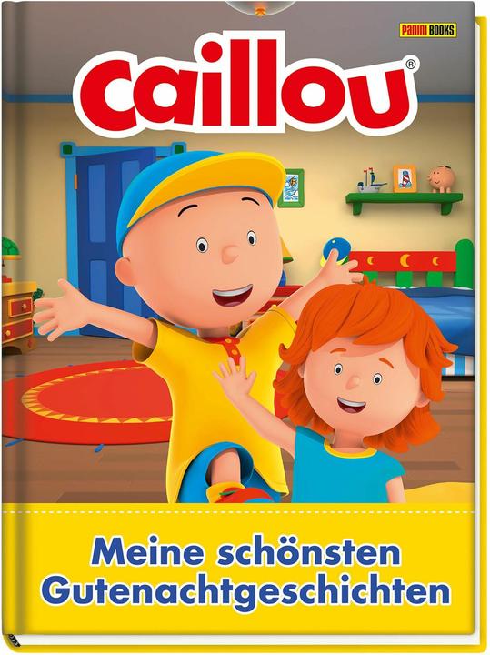 Actual product image Panini Caillou: Die schönsten Gutenachtgeschichten (German, Claudia weber, 2025)