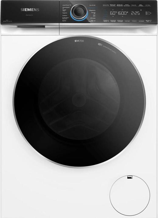 Siemens WG56B214CH (10 kg, A sinistra, Spina CH)