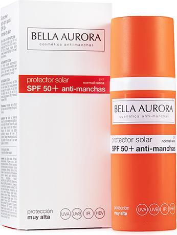 Actual product image Bella Aurora SOLAR anti-manchas piel secas SPF50+ 50 ml (Suntan cream, SPF 50+, 50 ml)