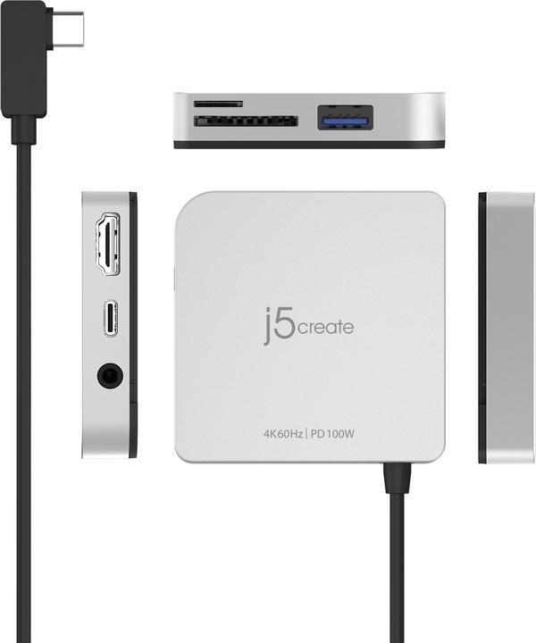 Actual product image j5Create USB-C TO 4K 60HZ HDMI TRAVEL (USB-C, 2 Ports)